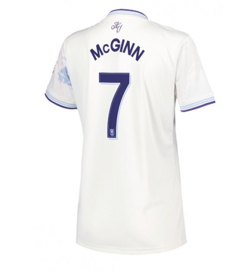 Aston Villa John McGinn #7 Alternativní Dres pro Dámské 2025-26 Krátký Rukáv Aston Villa John McGinn #7 Alternativní Dres pro Dámské 2025-26 Krátký Rukáv